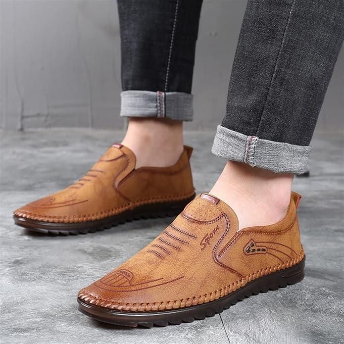 Men Leather Soft Casual Shoes