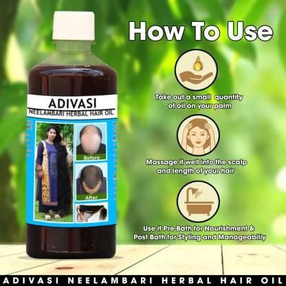 Adivasi Neelambari Herbal Hair Oil 125ML (Pack of 2)