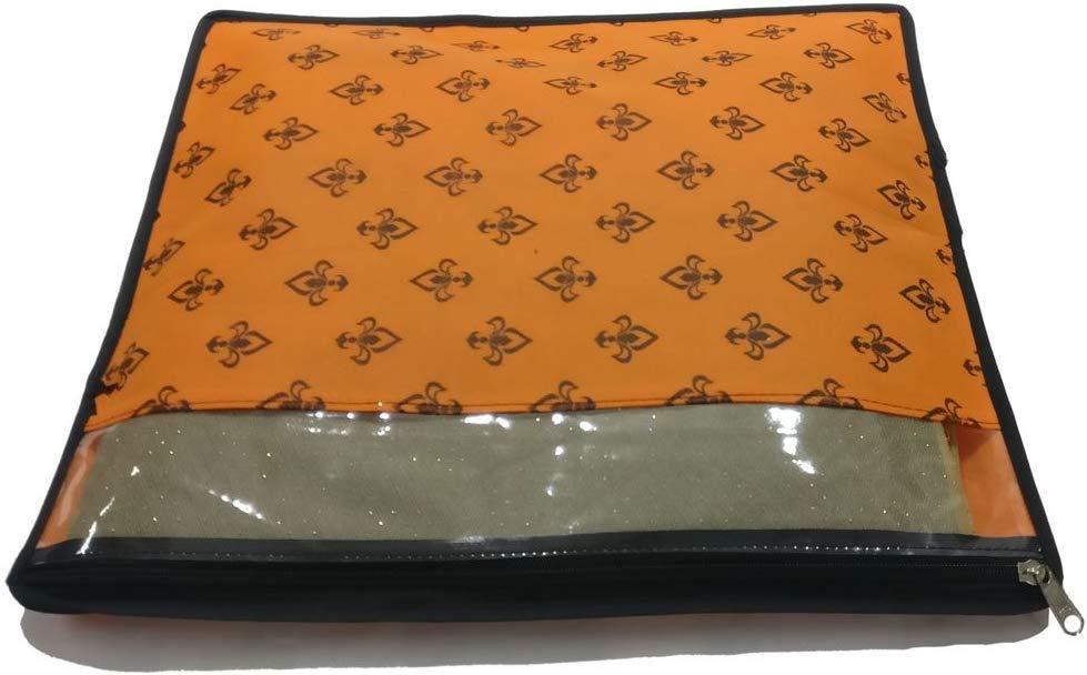 Saree Cover - Printed Non Woven Saree Organizers (Pack of 6)