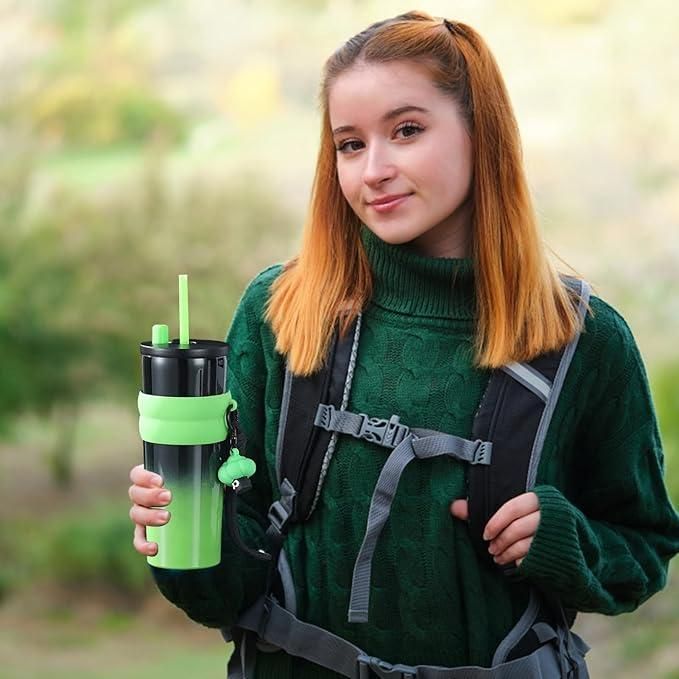 Dual Function Steel Tumbler