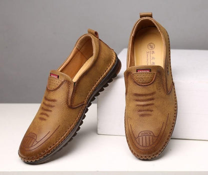 Men Leather Soft Casual Shoes