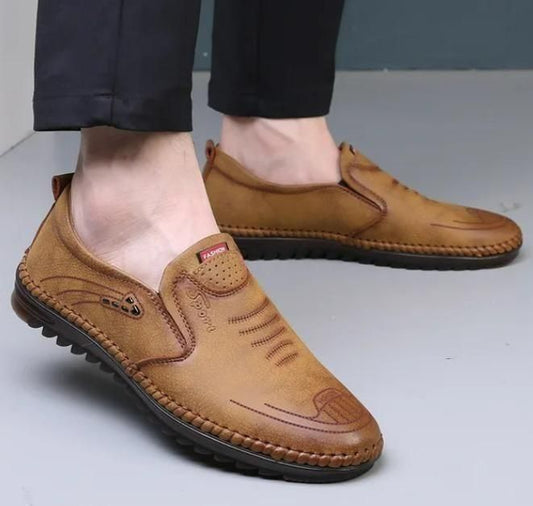 Men Leather Soft Casual Shoes